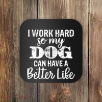 Dog Lovers Motivational Quote Coaster thumb 0