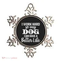 Dog Lovers Motivational Quote Ornament thumb 0