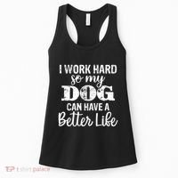 Dog Lovers Motivational Quote Women's Tank Top thumb 0