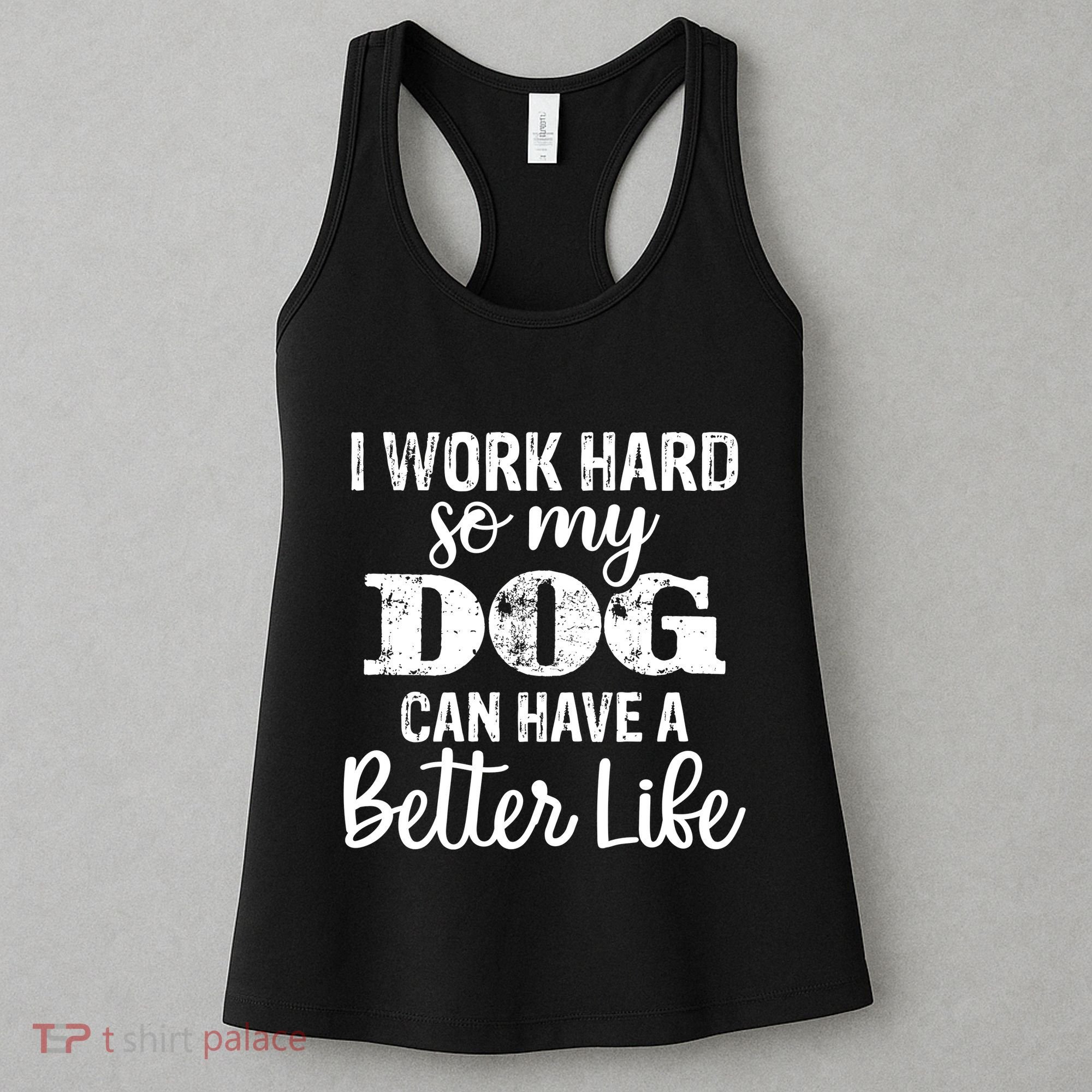 Dog Lovers Motivational Quote Women's Tank Top