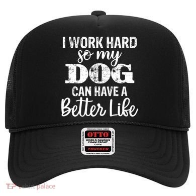 Dog Lovers Motivational Quote Hat