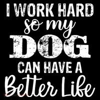 Dog Lovers Motivational Quote Women's Long Sleeve Shirt thumb 2