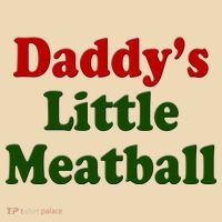 Daddys Little Meatball Cute Gift Tote Bag thumb 4