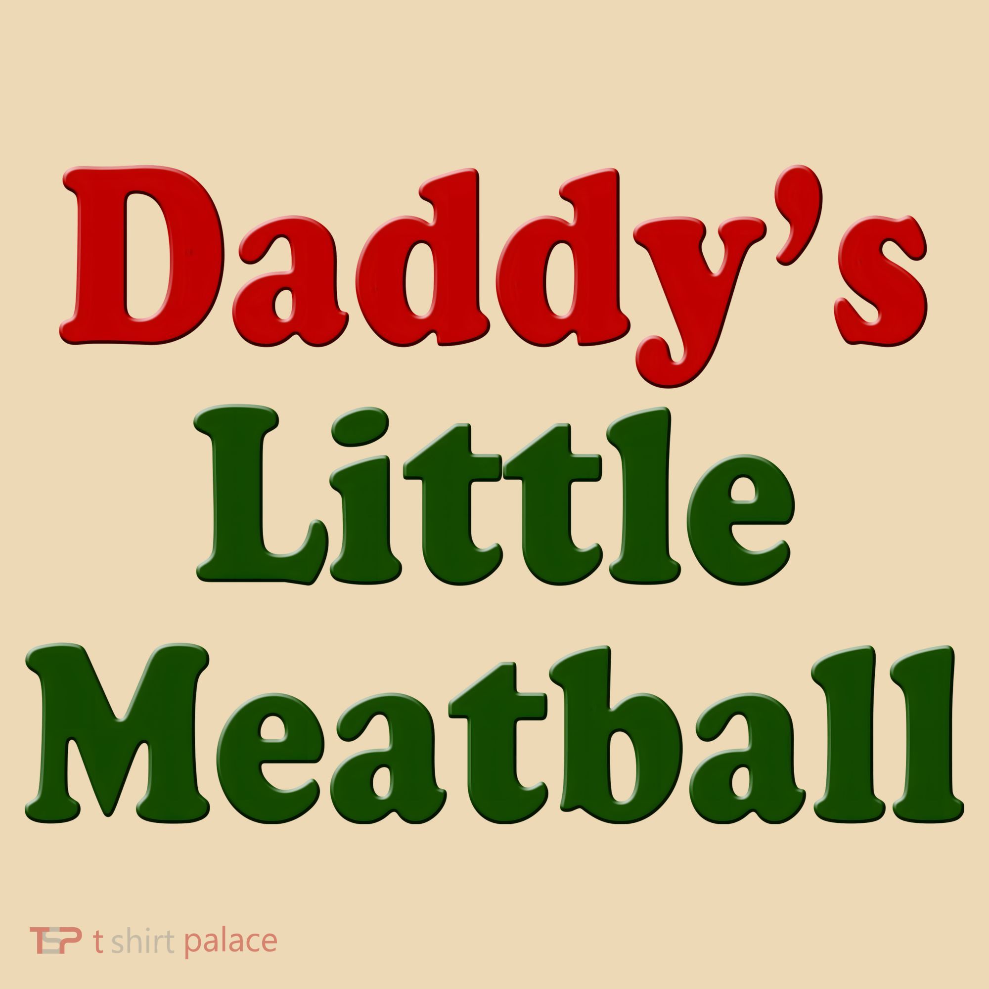 Daddys Little Meatball Cute Gift Tote Bag