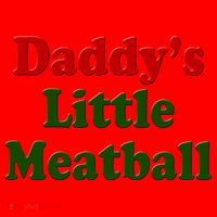 Daddys Little Meatball Cute Gift Santa Hat thumb 1