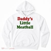 Daddys Little Meatball Cute Gift Hoodie thumb 0