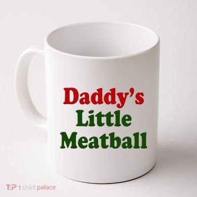 Daddys Little Meatball Cute Gift Coffee Mug