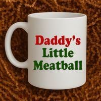 Daddys Little Meatball Cute Gift Coffee Mug thumb 2