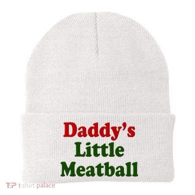 Daddys Little Meatball Cute Gift Beanie