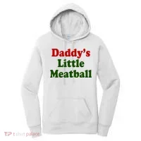 Daddys Little Meatball Cute Gift Women's Hoodie thumb 0