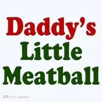 Daddys Little Meatball Cute Gift Women's Hoodie thumb 2