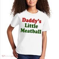 Daddys Little Meatball Cute Gift Kids T-Shirt thumb 2