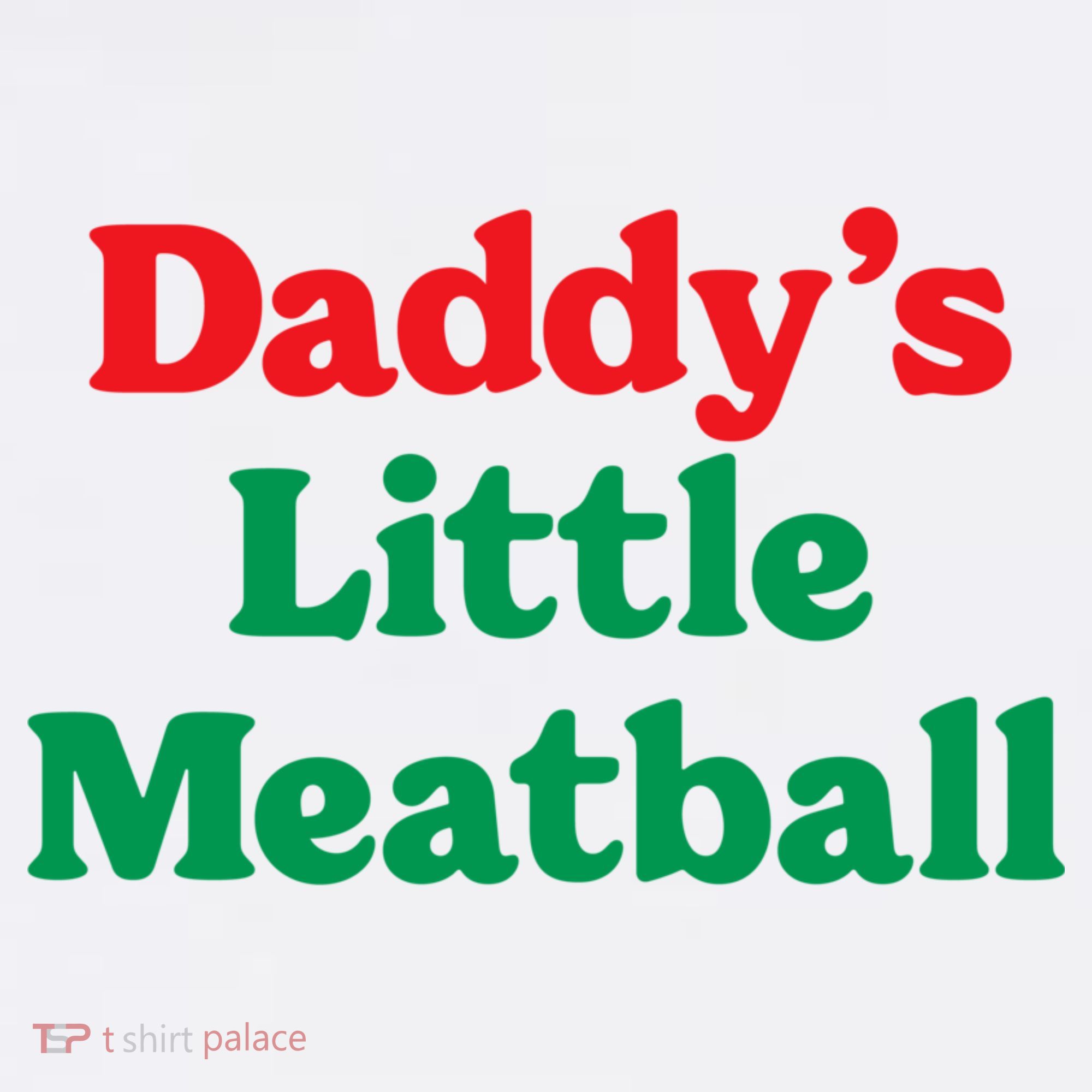 Daddy Little Meatball Italian Ironic Funny Meme Trendy Unisex Women's Tank Top