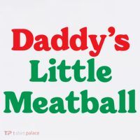 Daddy Little Meatball Italian Ironic Funny Meme Trendy Unisex Tank Top thumb 6