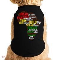Dream Like Martin Black History Month African Celebration Doggie Tank thumb 0