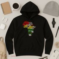 Dream Like Martin Black History Month African Celebration Hoodie thumb 3