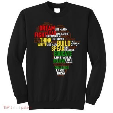 Dream Like Martin Black History Month African Celebration Sweatshirt