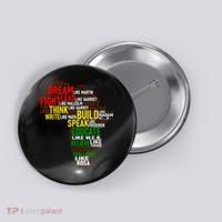 Dream Like Martin Black History Month African Celebration Button thumb 0