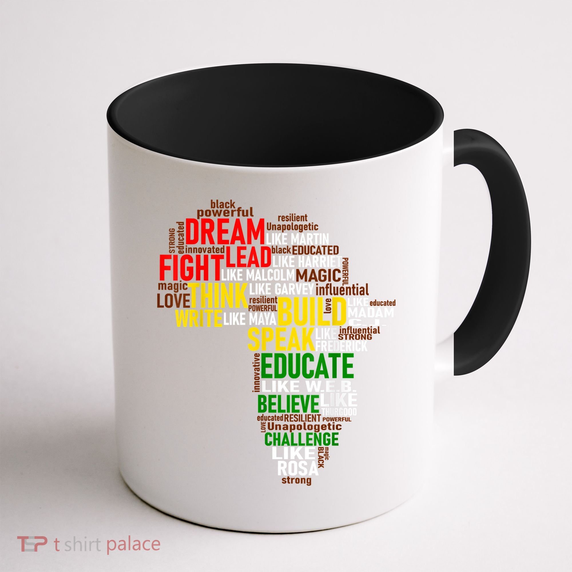 Dream Like Martin Black History Month African Celebration Coffee Mug