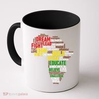 Dream Like Martin Black History Month African Celebration Coffee Mug thumb 0