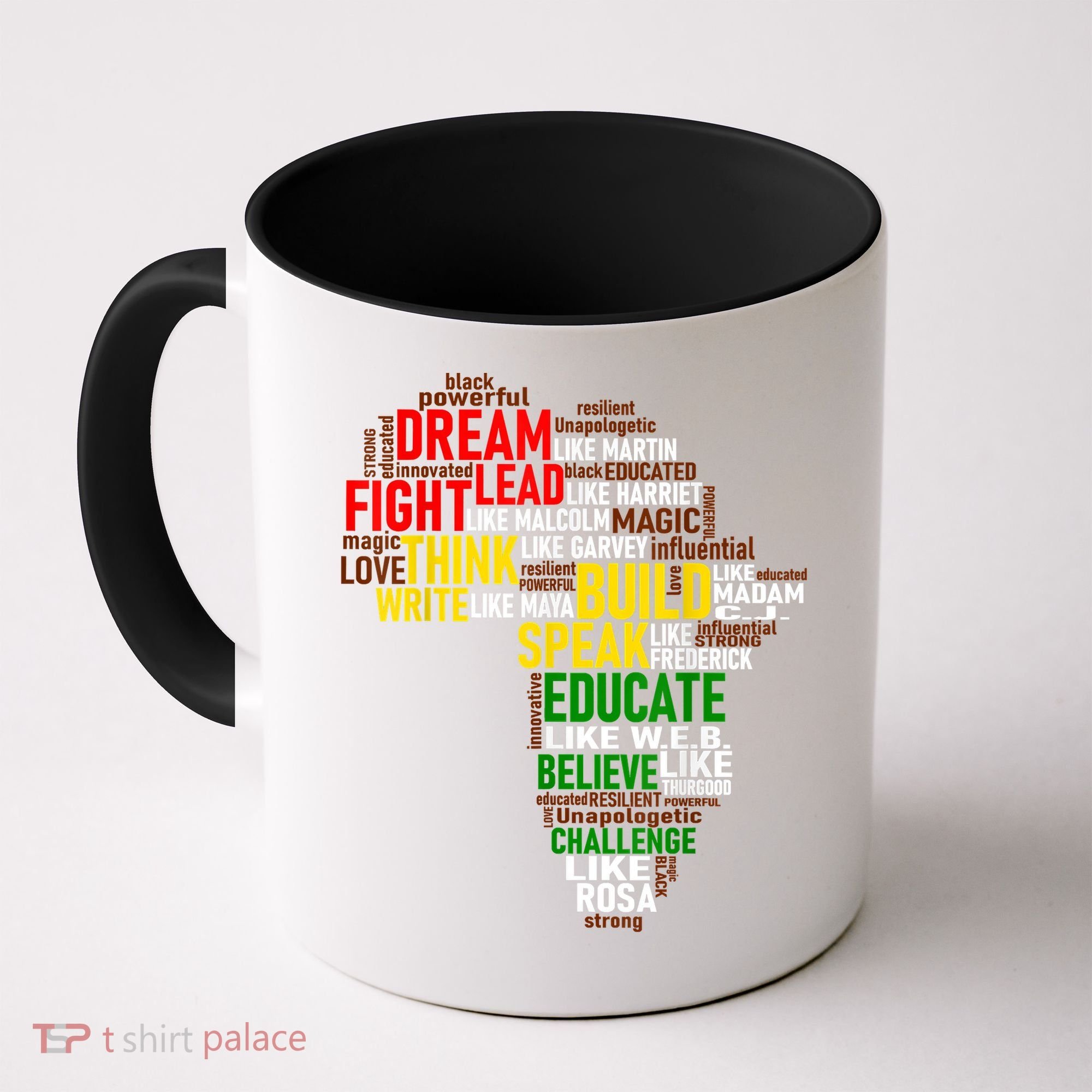 Dream Like Martin Black History Month African Celebration Coffee Mug