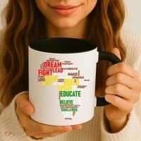 Dream Like Martin Black History Month African Celebration Coffee Mug thumb 3