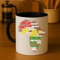 Dream Like Martin Black History Month African Celebration Coffee Mug thumb 4