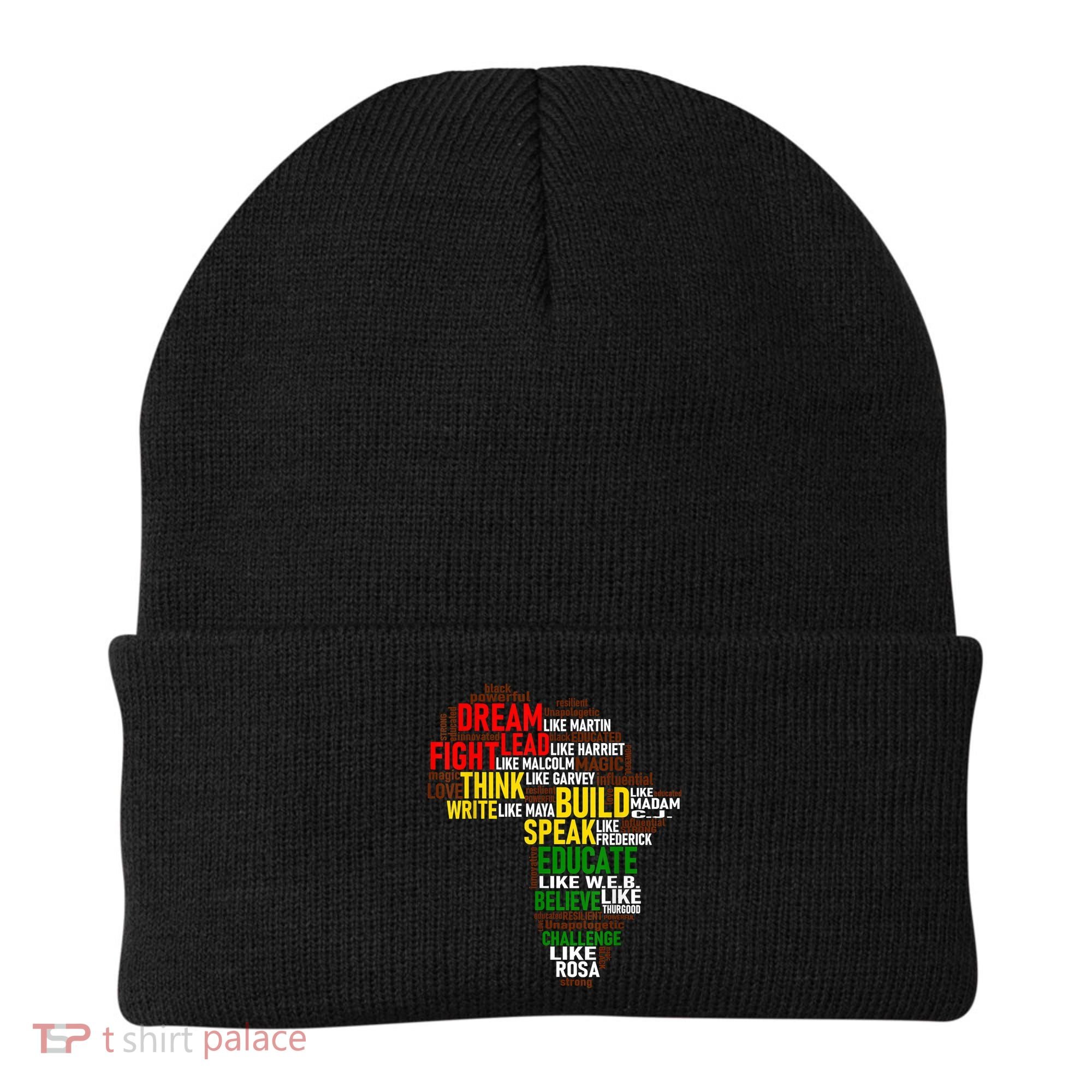 Dream Like Martin Black History Month African Celebration Beanie