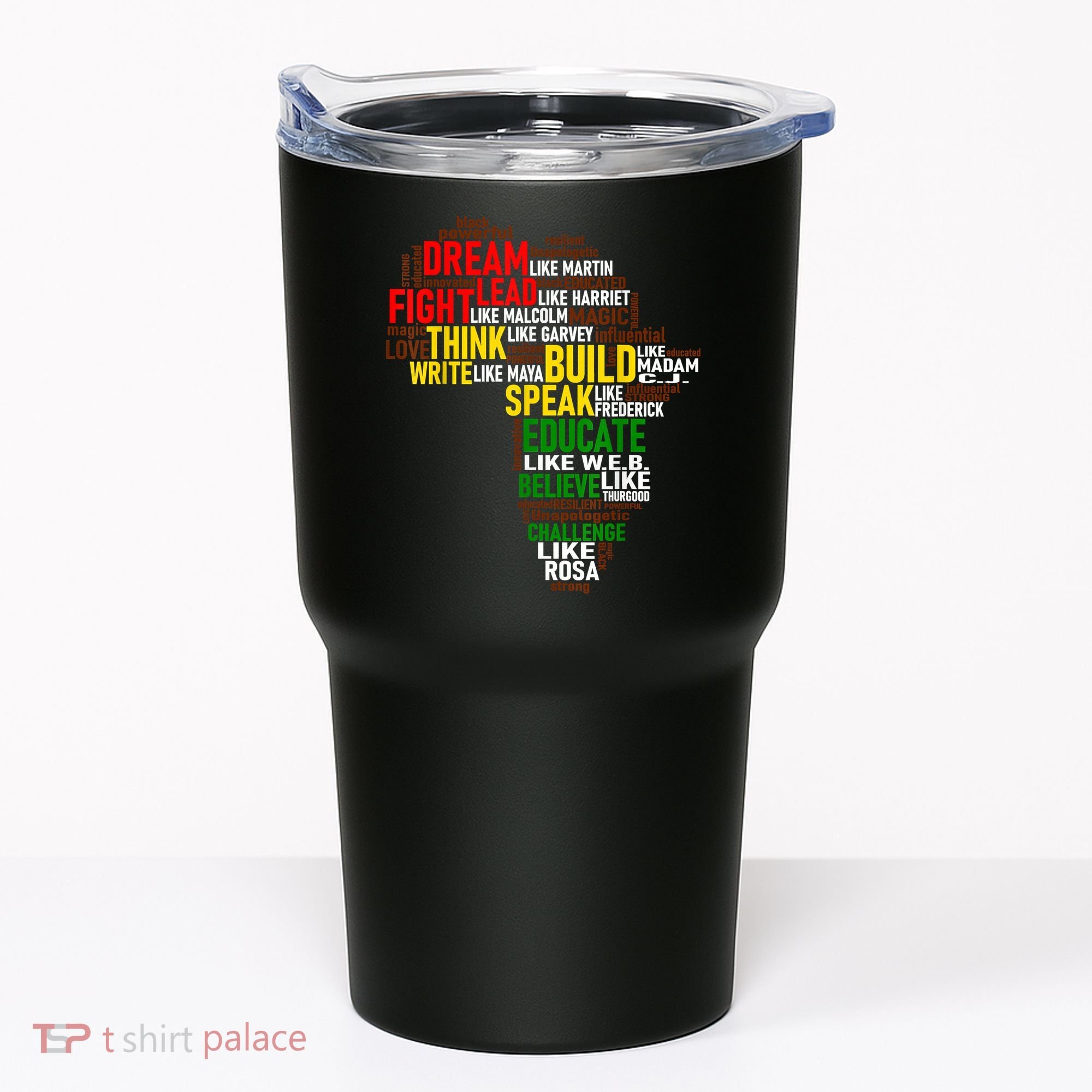 Dream Like Martin Black History Month African Celebration Tumbler