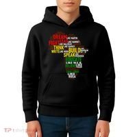 Dream Like Martin Black History Month African Celebration Kids Hoodie thumb 4