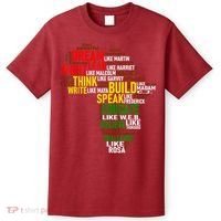 Dream Like Martin Black History Month African Celebration T-Shirt thumb 0
