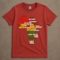Dream Like Martin Black History Month African Celebration T-Shirt thumb 4
