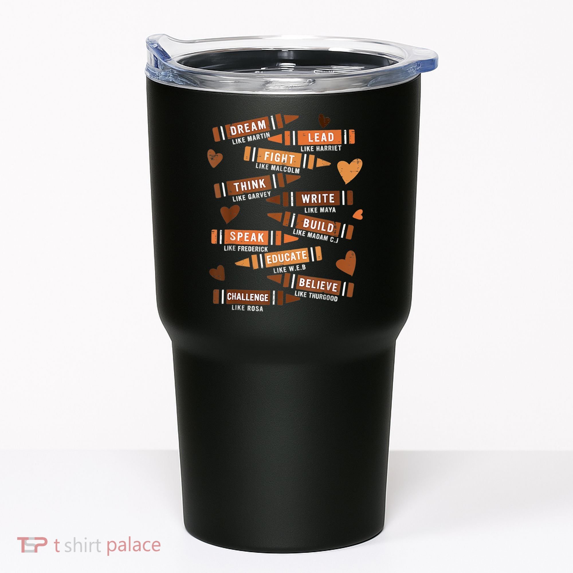 Dream Like Martin Leaders African Black History Month Tumbler