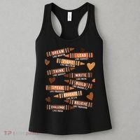 Dream Like Martin Leaders African Black History Month Women's Tank Top thumb 3