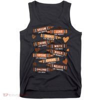 Dream Like Martin Leaders African Black History Month Tank Top thumb 0