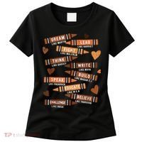 Dream Like Martin Leaders African Black History Month Women's T-Shirt thumb 0