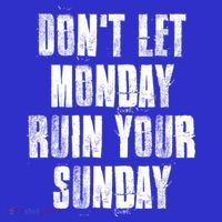 Don't Let Monday Ruin Your Sunday Cute Gift Apron thumb 3