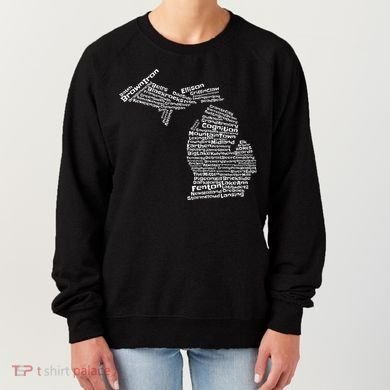 Drink Local Michigan Breweries Women's Sweatshirt