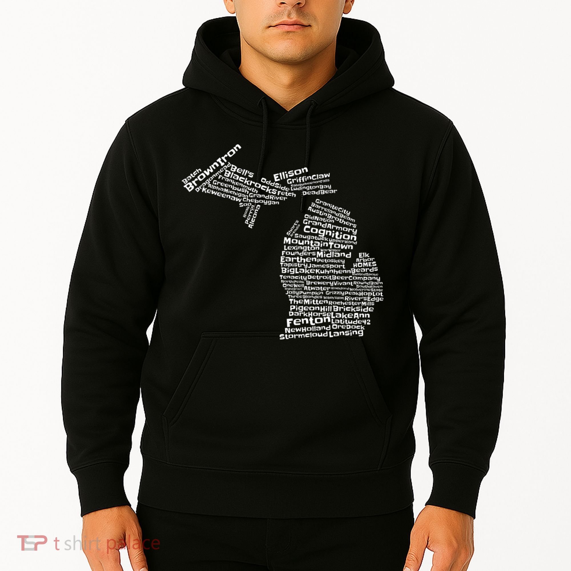 Drink Local Michigan Breweries Hoodie