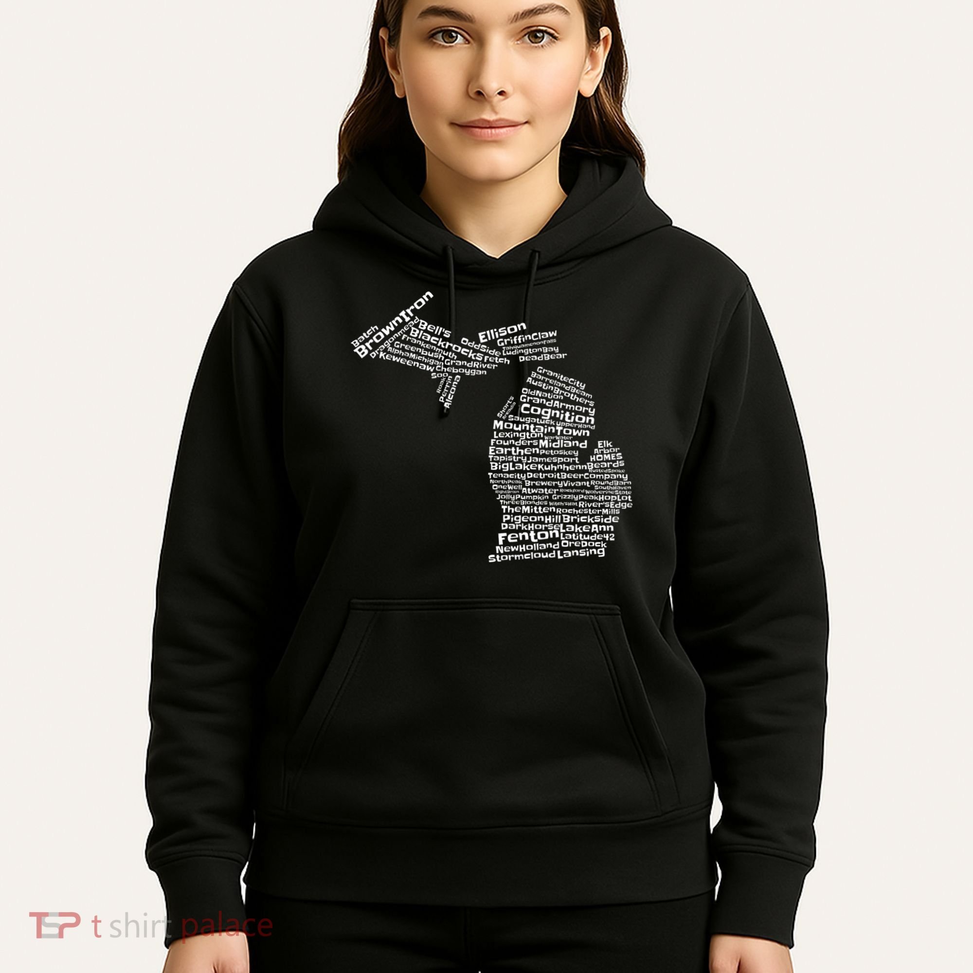 Drink Local Michigan Breweries Hoodie
