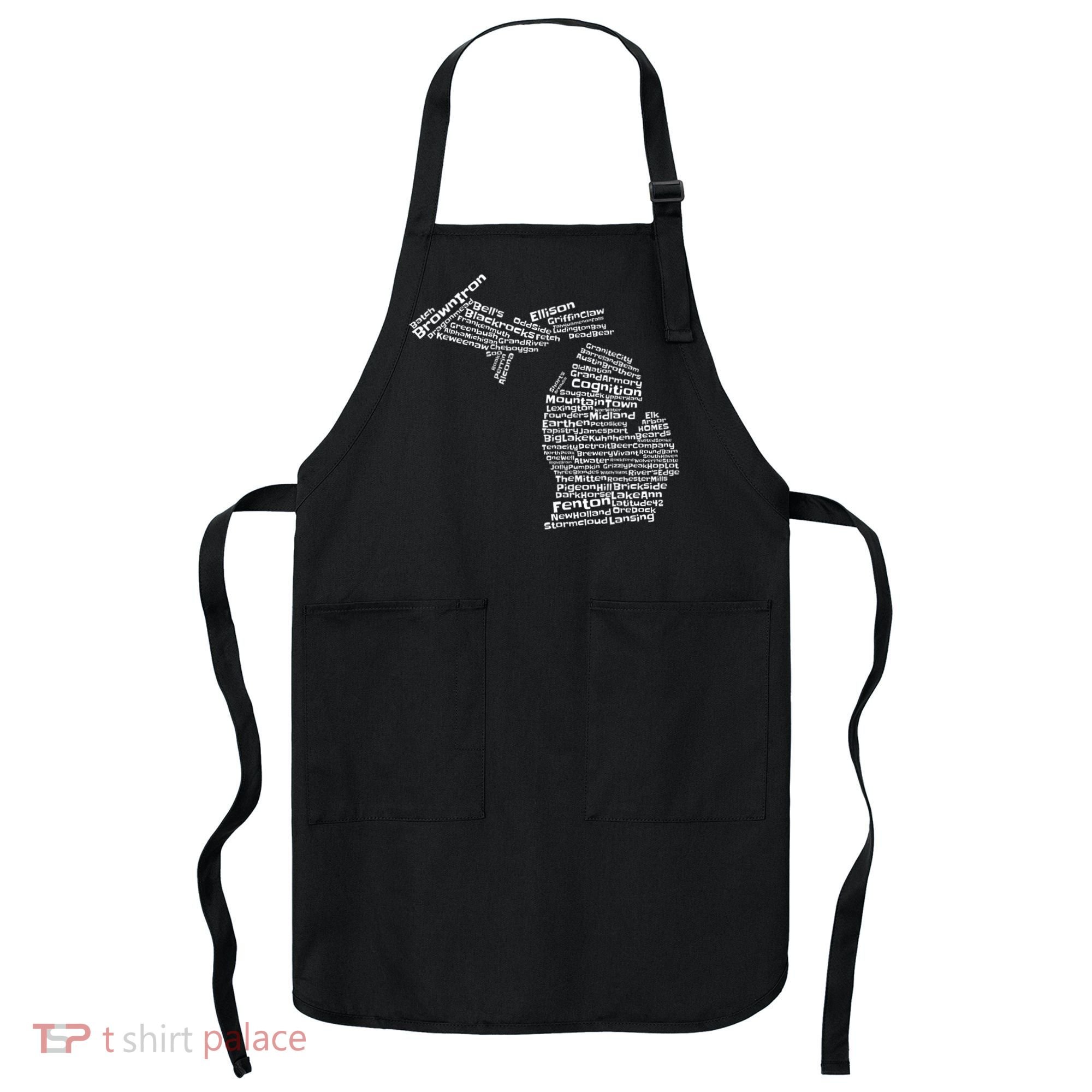 Drink Local Michigan Breweries Apron