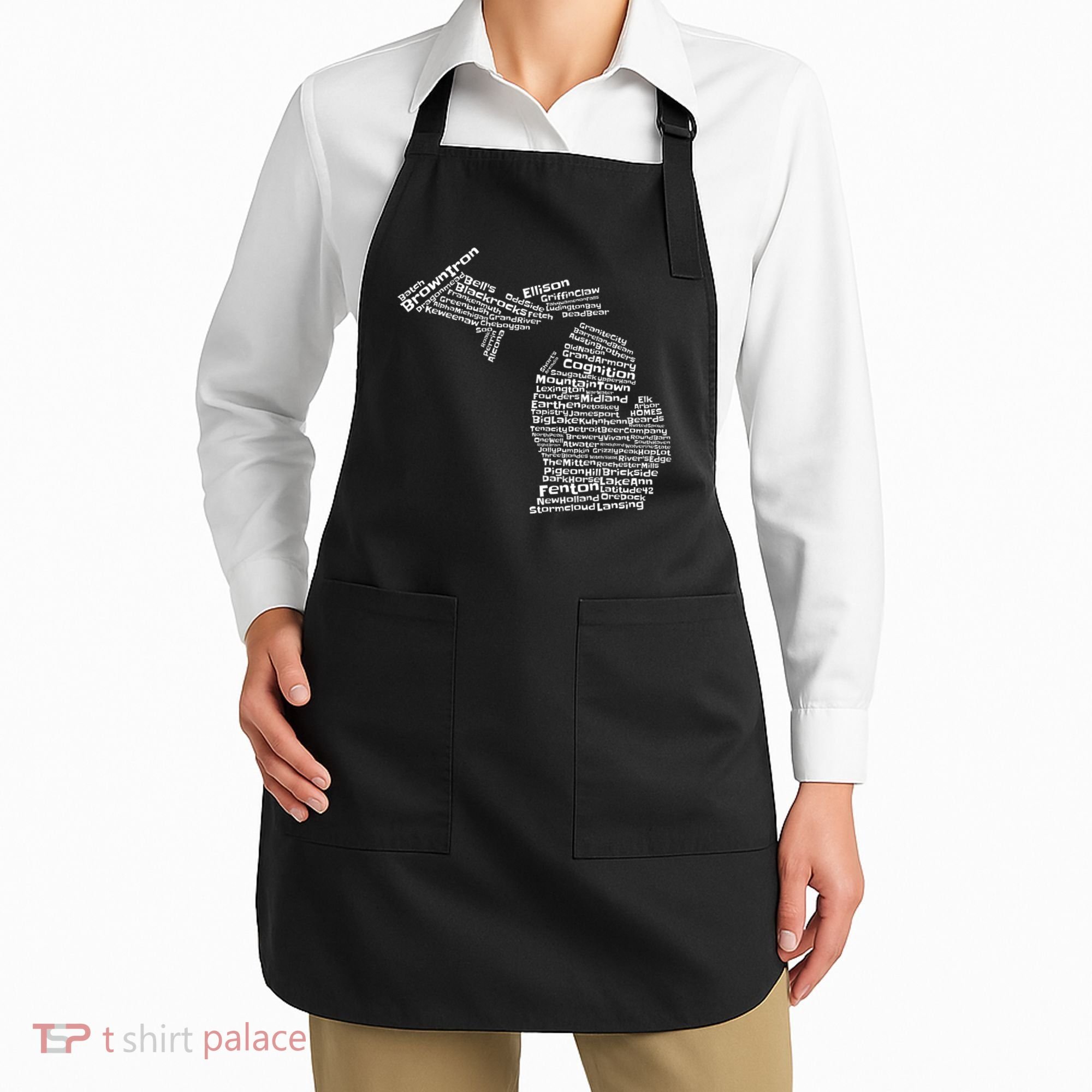 Drink Local Michigan Breweries Apron