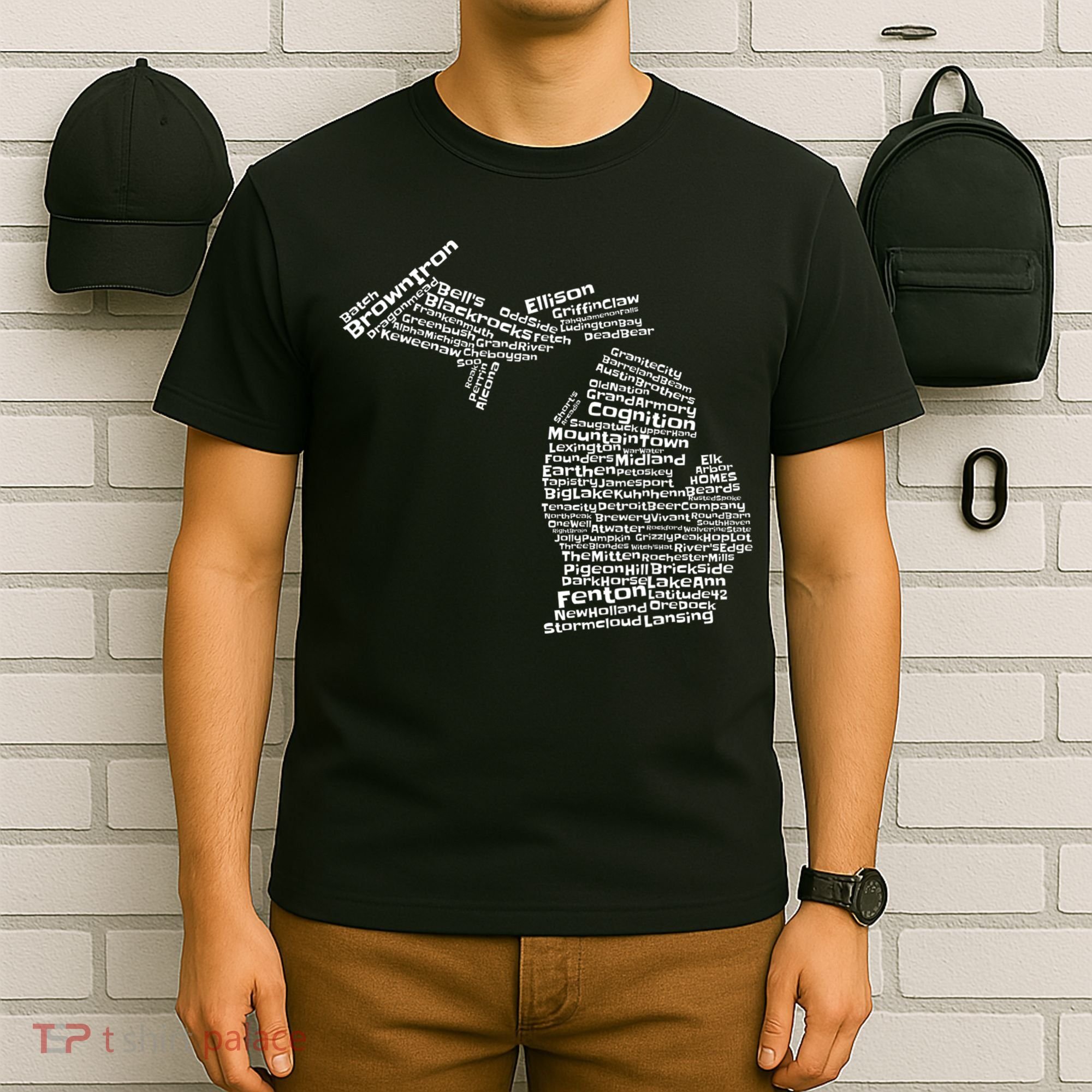 Drink Local Michigan Breweries T-Shirt