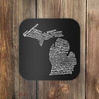 Drink Local Michigan Breweries Coaster thumb 0