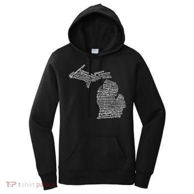 Drink Local Michigan Breweries Women's Hoodie