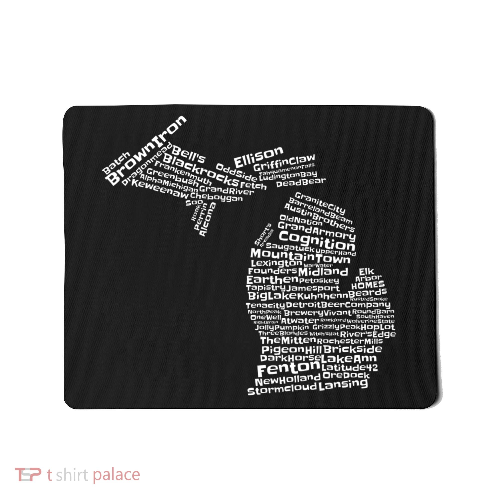 Drink Local Michigan Breweries Mousepad