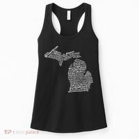Drink Local Michigan Breweries Women's Tank Top thumb 0