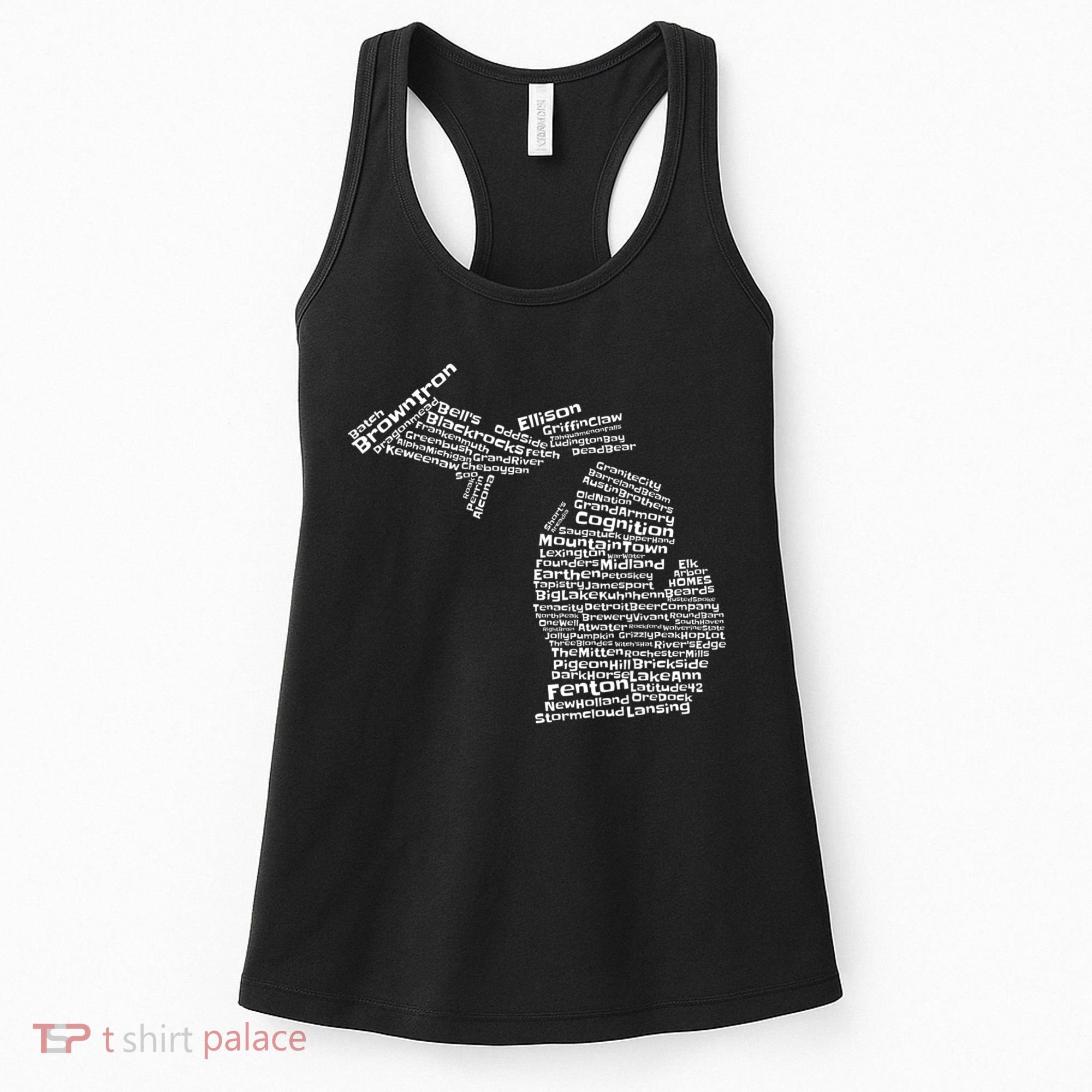 Drink Local Michigan Breweries Women's Tank Top