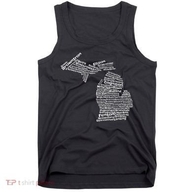 Drink Local Michigan Breweries Tank Top