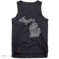 Drink Local Michigan Breweries Tank Top thumb 0